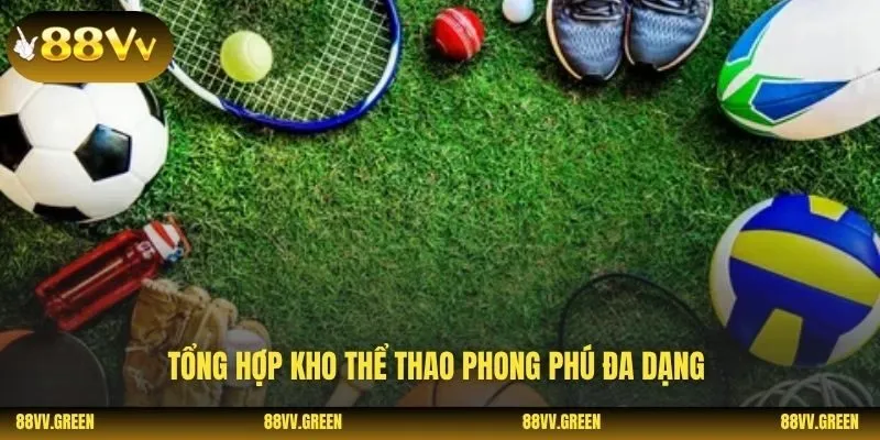 Tổng hợp kho thể thao phong phú đa dạng